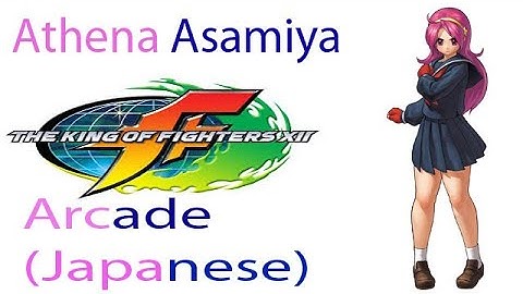 The King Of Fighters XII Arcade - Athena Asamiya (Jap. Ver)
