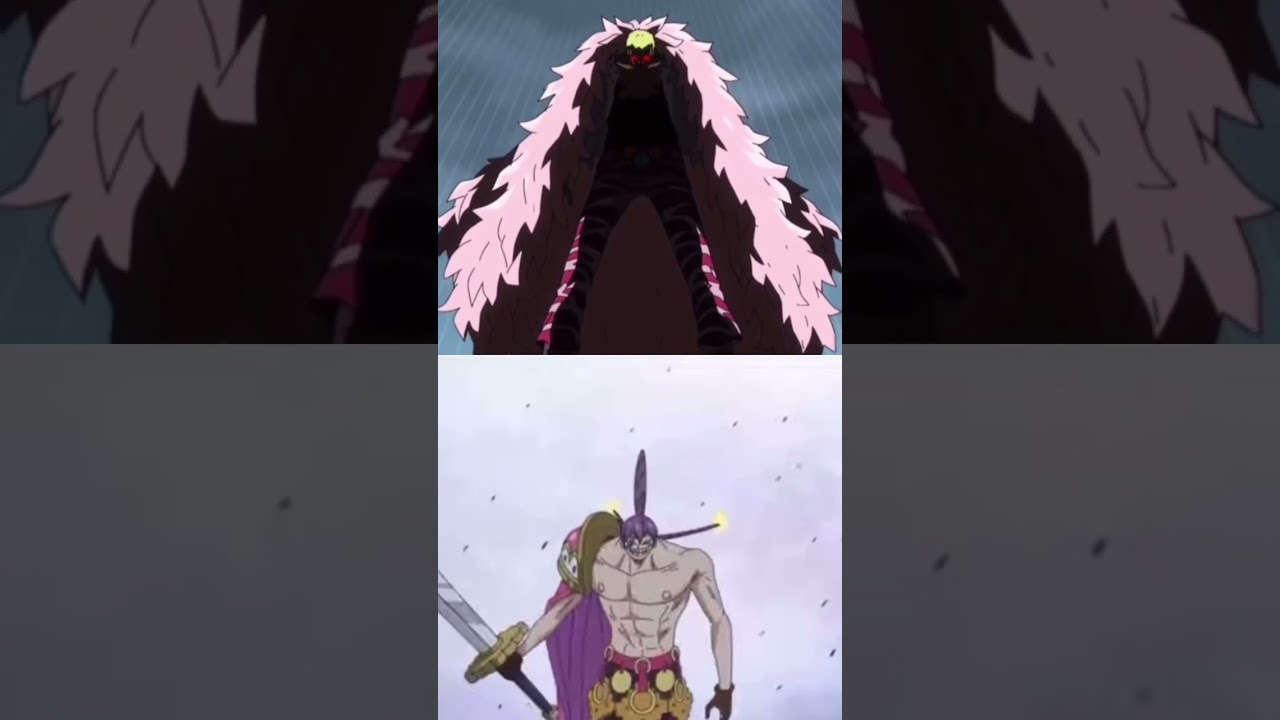 Doflamingo vs Cracker 