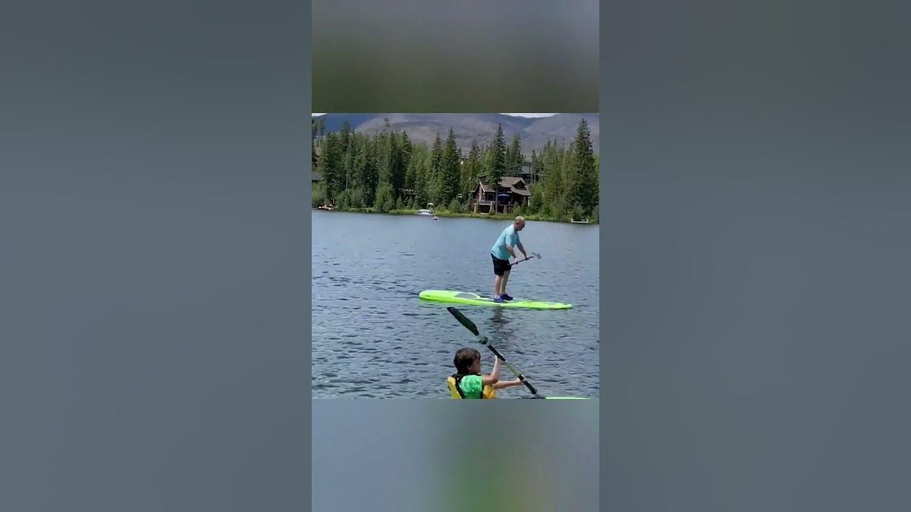 Paddleboard Fail: Hilarious Water Mishap Caught on Camera - YouTube