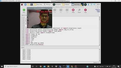 #TASK 4 #GRIPAUG2021 #IOT AND VISION FACE MASK DETECTION BASED DOOR LOCK