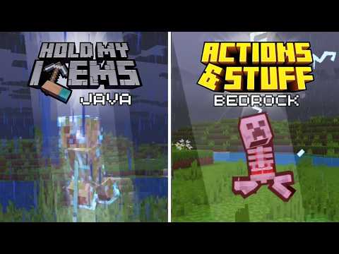 ACTIONS & STUFF vs HOLD MY ITEMS | Comparison