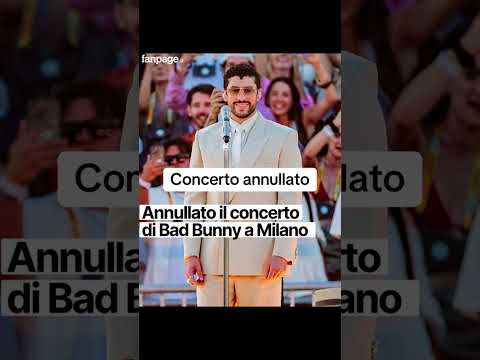 Video Milano, il concerto di BadBunny interrotto per grandine: evacuato lippodromo con 78mila spettatori