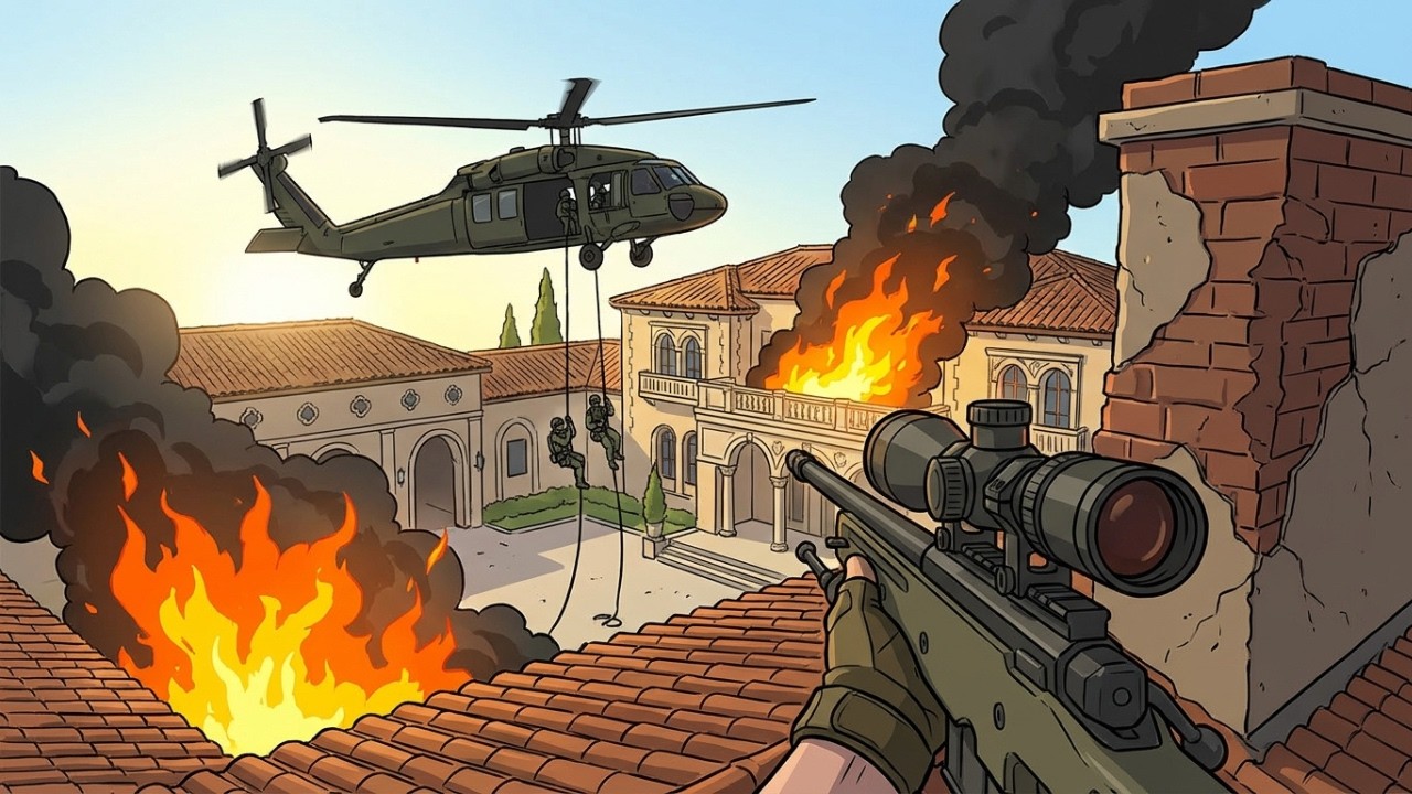 POV: Eres el Guardaespaldas del Capo en la Redada Más Brutal de la Historia