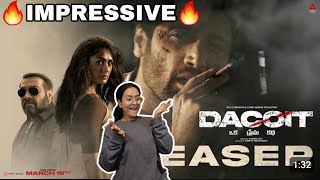 Dacoit Teaser Reaction | Adivi Sesh | Mrunal Thakur | Anurag K | Sadhana Reaction