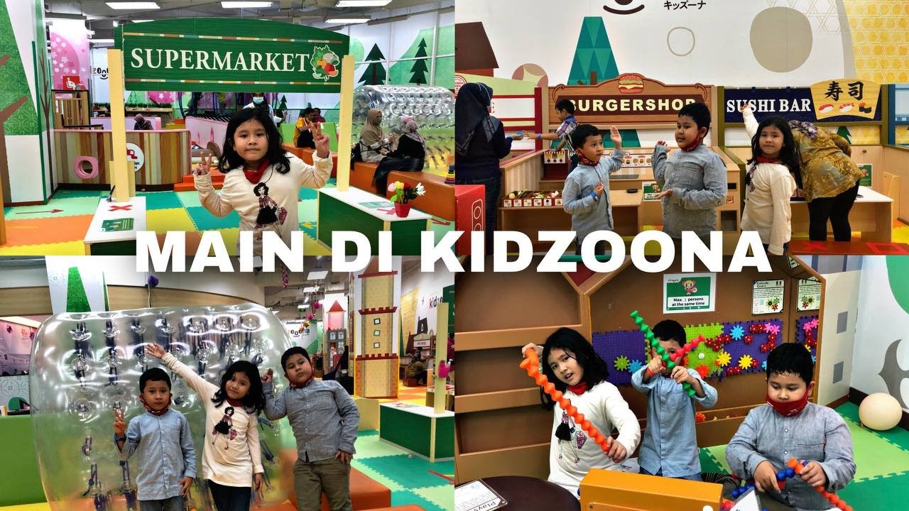 Bermain di Kidzoona Duta Mall Banjarmasin