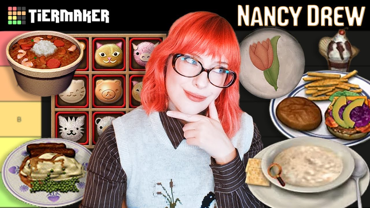 Ranking the food in the Nancy Drew PC games (tier list)