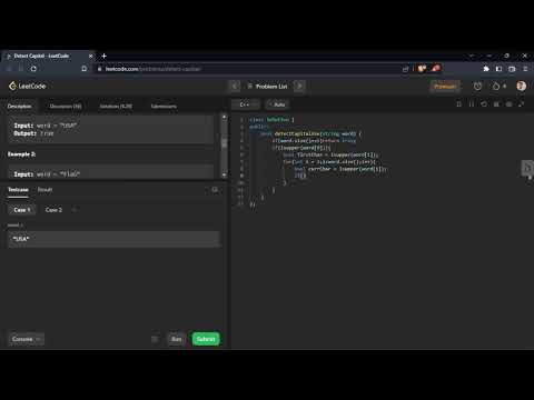 520 Detect Capital - Leetcode January Challenge 2023