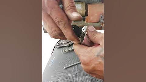 the master  key maker(how to make key)padlock solex type..part 3