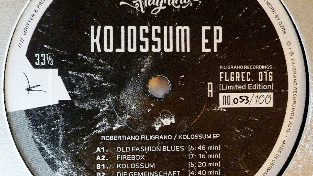 Watch Robertiano Filigrano: Kolossum on YouTube Watch Robertiano Filigrano: Kolossum on YouTube