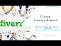 Fiverr training with ahmad aminu ahmad  day 1