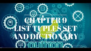 12th Computer Science chapter 9 ( Python )