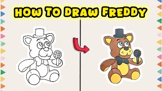 How to Draw Freddy Fazbear from Five Nights at Freddy’s – Guide with Markers