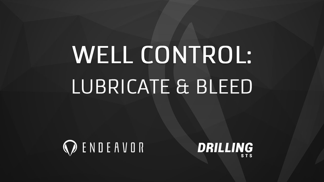 Well Control Lubricate & Bleed TEASER (Onshore) YouTube