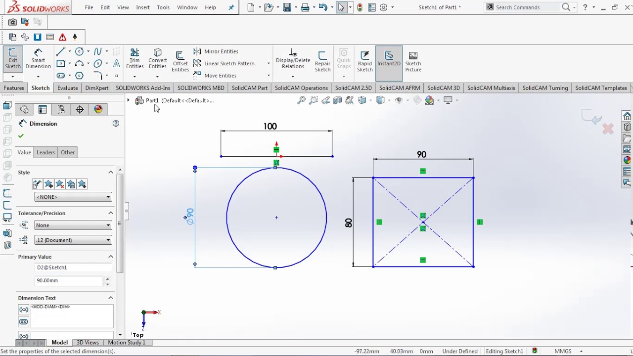 tutorial solidwork bahasa indonesia 1 - YouTube
