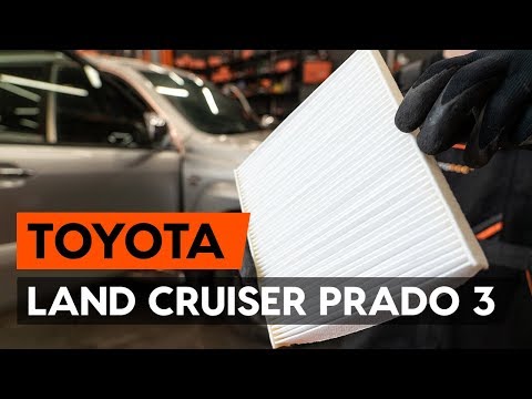 Как заменить салонный фильтр/салонный фильтр на TOYOTA LAND CRUISER PRADO 3 (J120) [УЧЕБНЫЙ МАТЕРИАЛ AUTODOC]