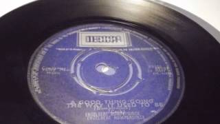 ENGELBERT HUMPERDINCK TURKISH PRINT PLAK VINYL RECORD 7"