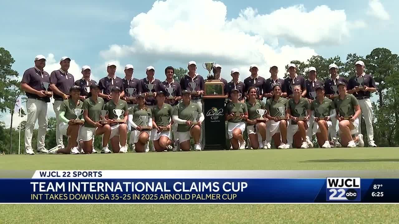 Team International surges past U.S.A. to win 2025 Arnold Palmer Cup ...