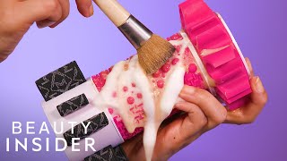 Brush Spa Quickly Cleans And Reshapes Makeup Brushes | Beauty Or Bust | Insider Beauty