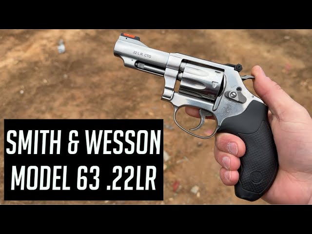 Smith & Wesson Model 63 .22lr - YouTube