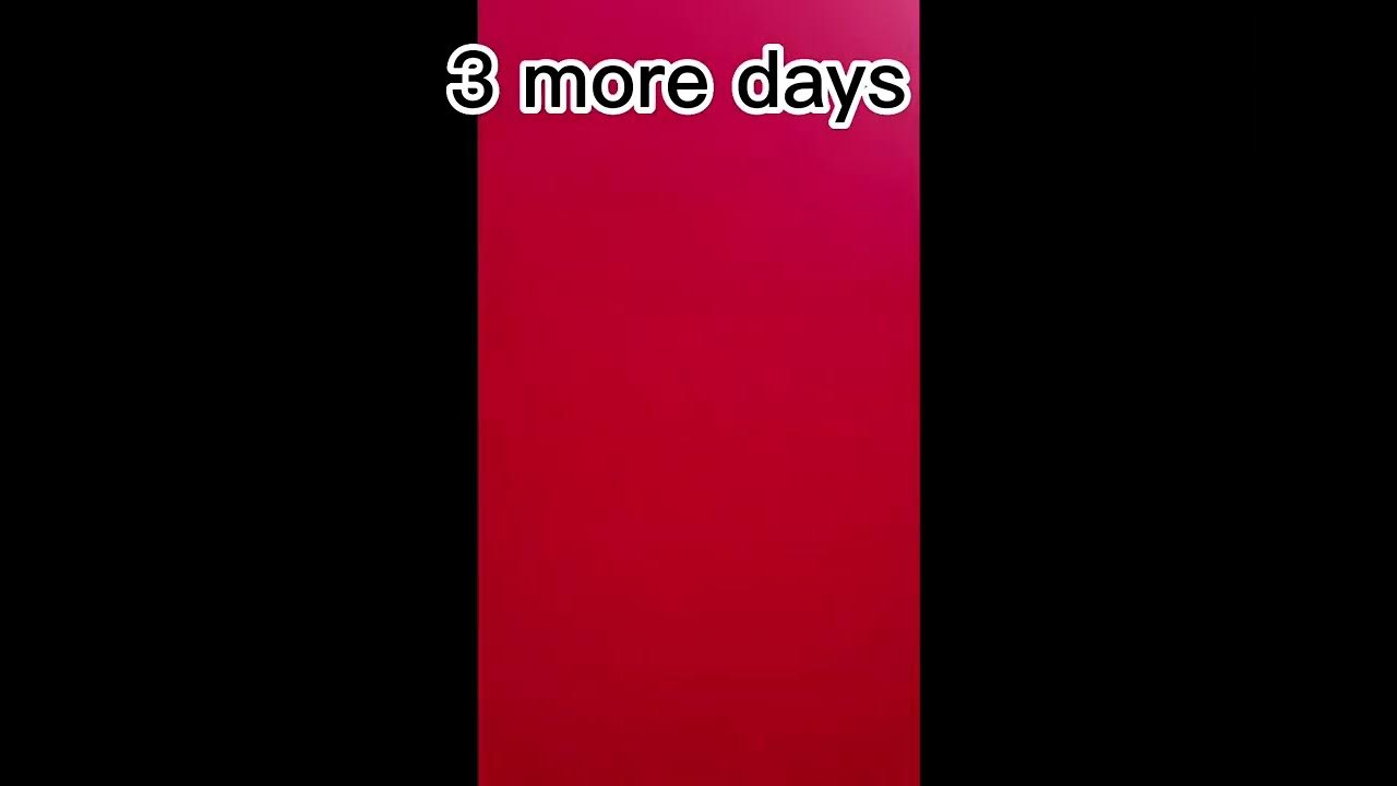 How many day until I meet my cousin for Easter! (I was going to post