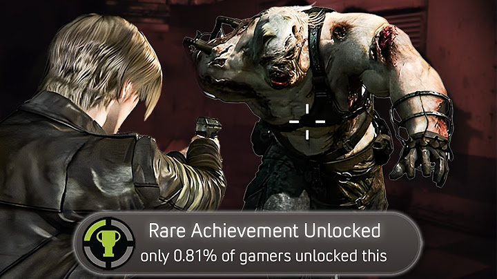 The Most Painful Achievement in Resident Evil