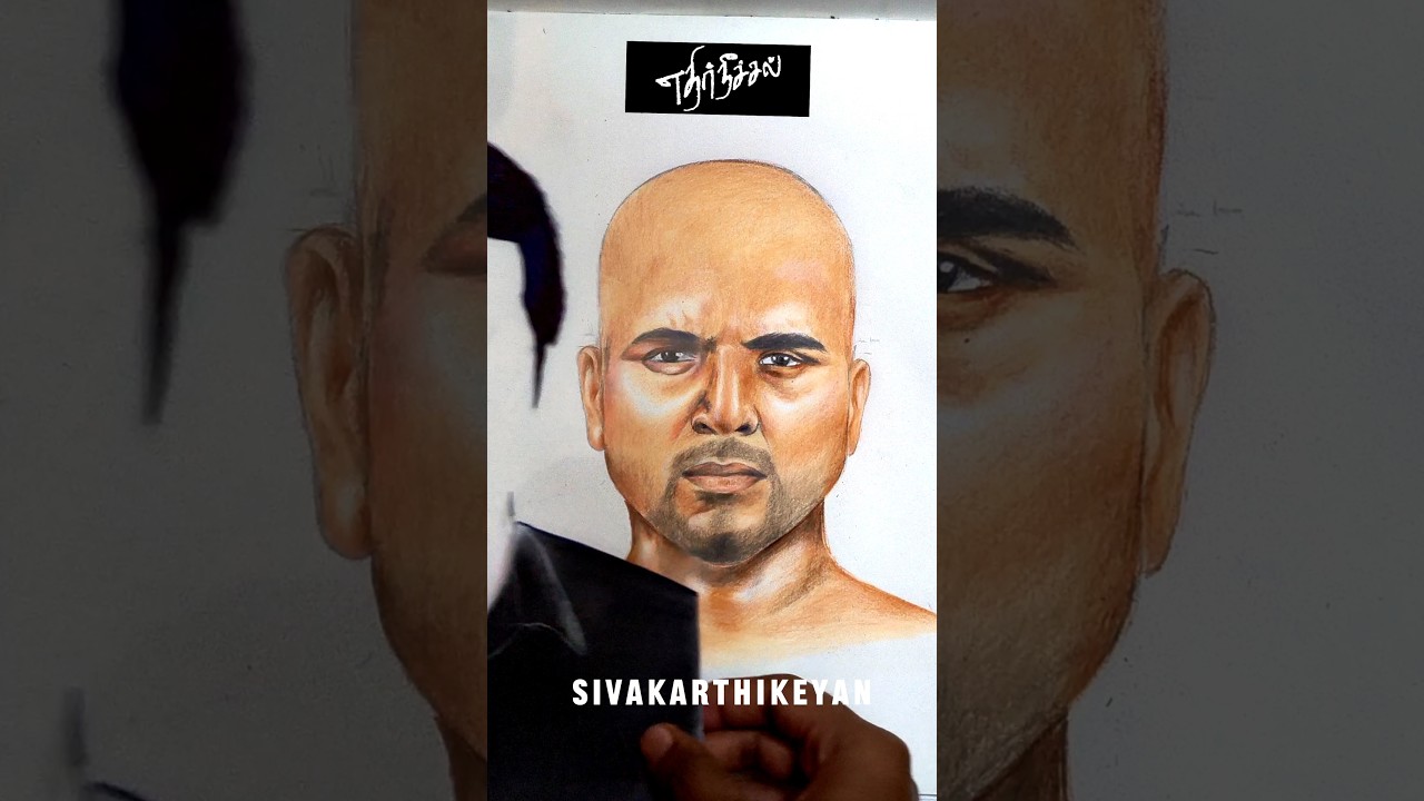 Sivakarthikeyan - Journey 🌈✨ Drawing 
