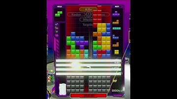 Complex T-spin double prop #tetris99 #tetris #tspin #tetrisgameplay #テトリス #テトリス99