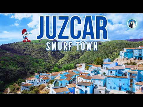 Video: Juscar - vesnice šmoulů v Andalusii