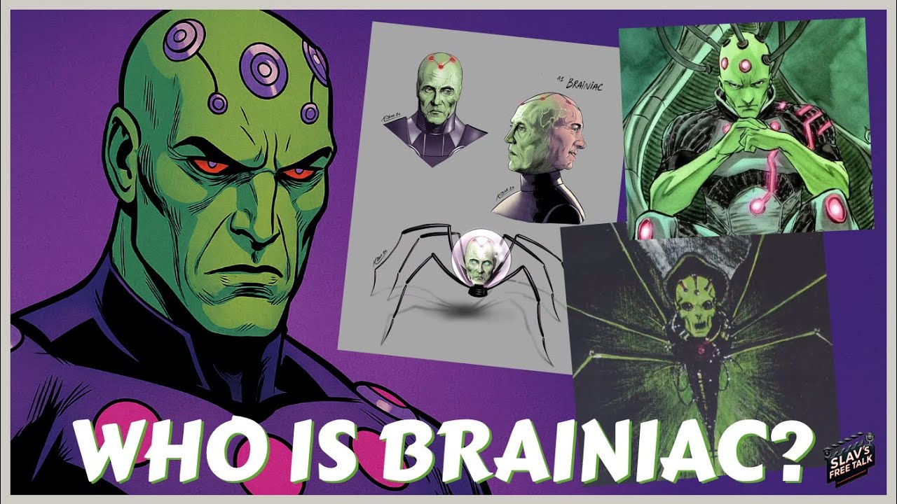 Who is Brainiac And How Would He Fit In The DCU? - YouTube