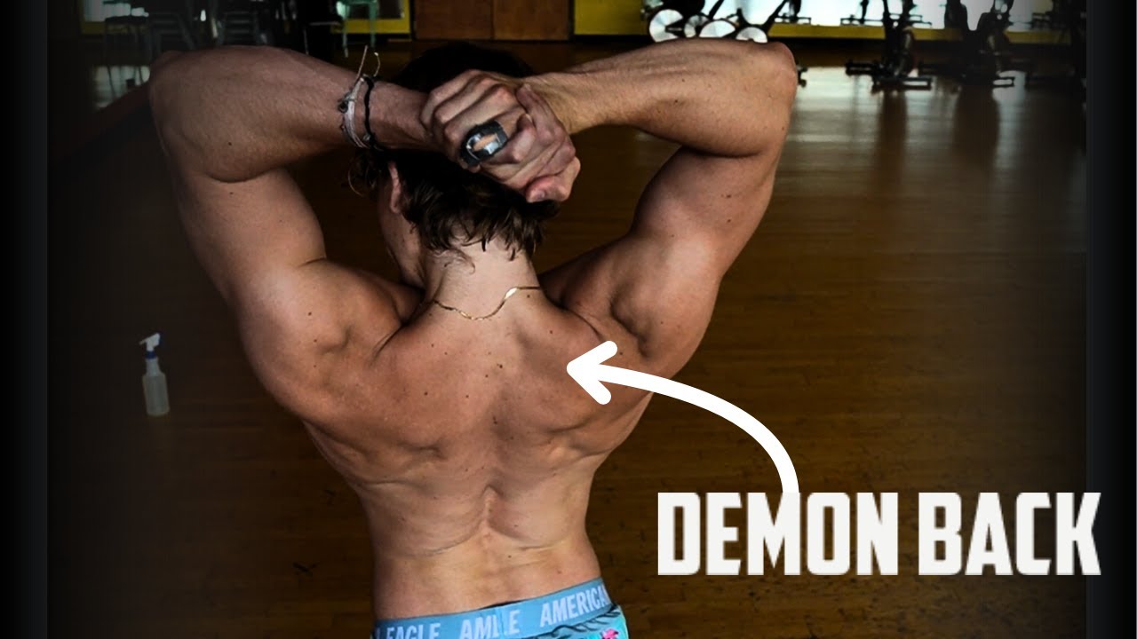 How to Create a Demon Back (Complete Workout) - YouTube