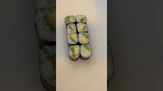 How To Make Simple and Easy Hosomaki: Avocado ? Roll sushi food sushistyle shorts