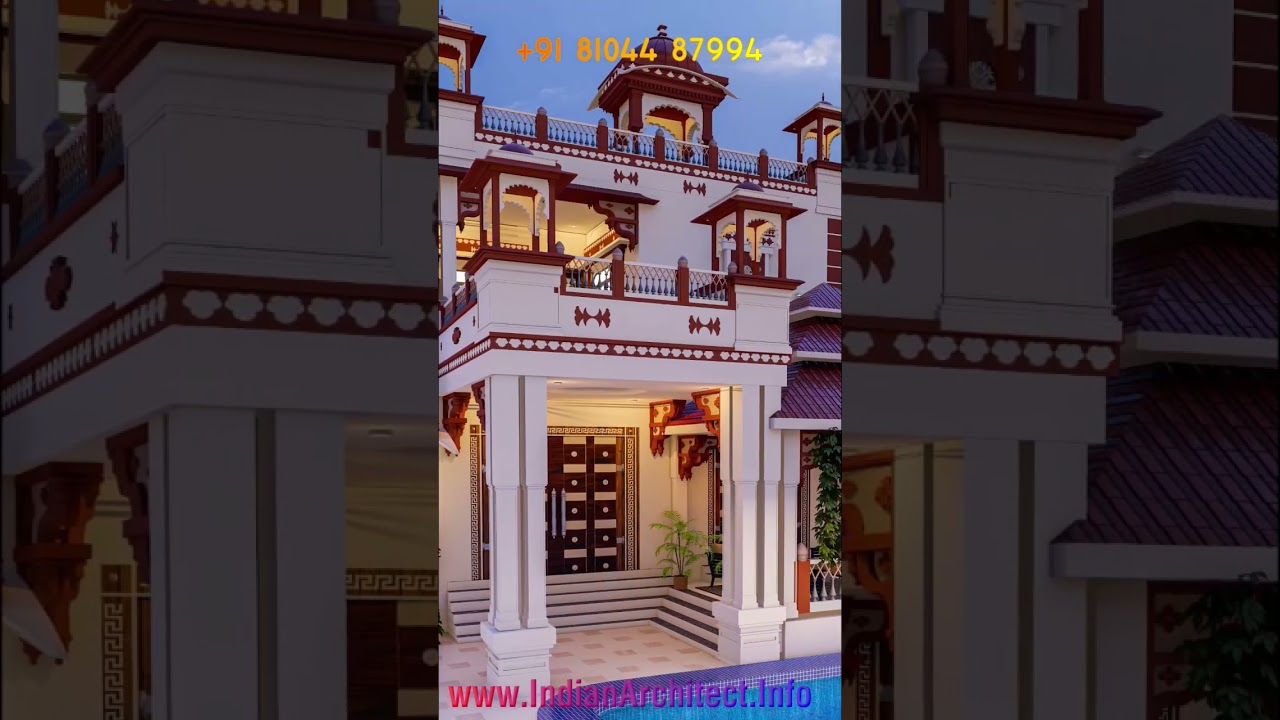 P737 Heritage Farm House Design  | 3D Walkthrough 