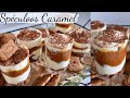 Tiramisu speculoos & caramel en 10 MIN 😋 Recette facile et rapide en verrine