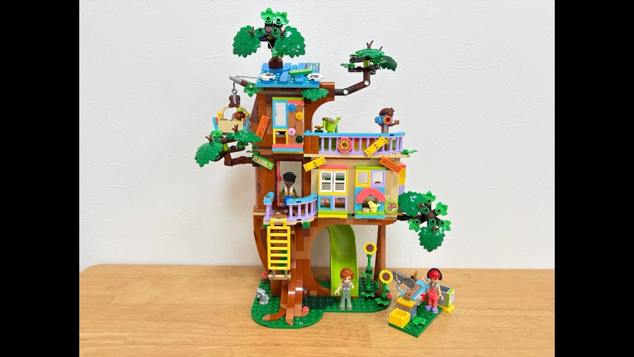 LEGO  レゴ　フレンズ　組み立て動画　フレンドシップ　ツリーハウス　4265 Friends