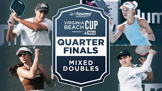 Johnson/Johnson v Todd/Alshon at the Fasenra Virginia Beach Cup presented by Joola