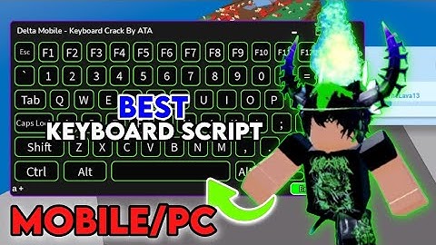Arceus X/Delta Mobile Keyboard Script Showcase Roblox
