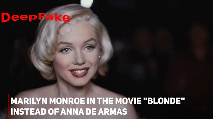 DeepFake Marilyn Monroe in "BLONDE"|NETFLIX...  De...