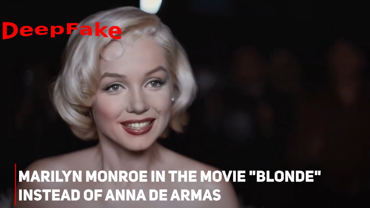 Marylin monroe deepfake