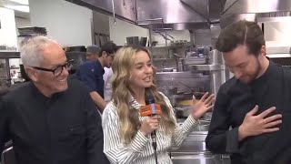 Legendary Chef Wolfgang Puck hands the reins to his son, Byron Lazaroff-Puck