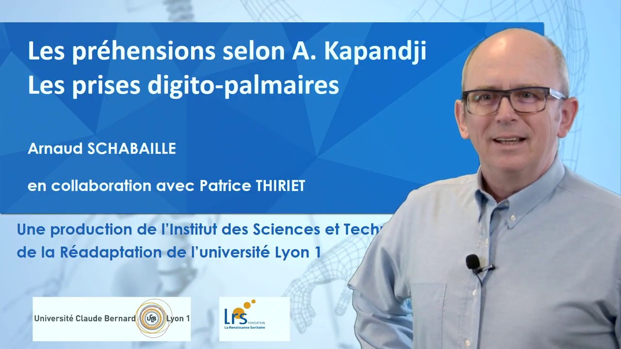 La main. Les préhensions. Les prises digito-palmaires — Transcript