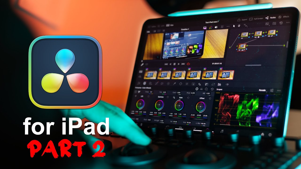 Top 10 DaVinci Resolve for iPad Features [Part 2] - YouTube