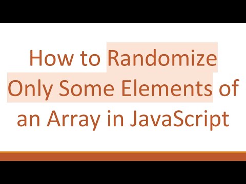 How to Randomize