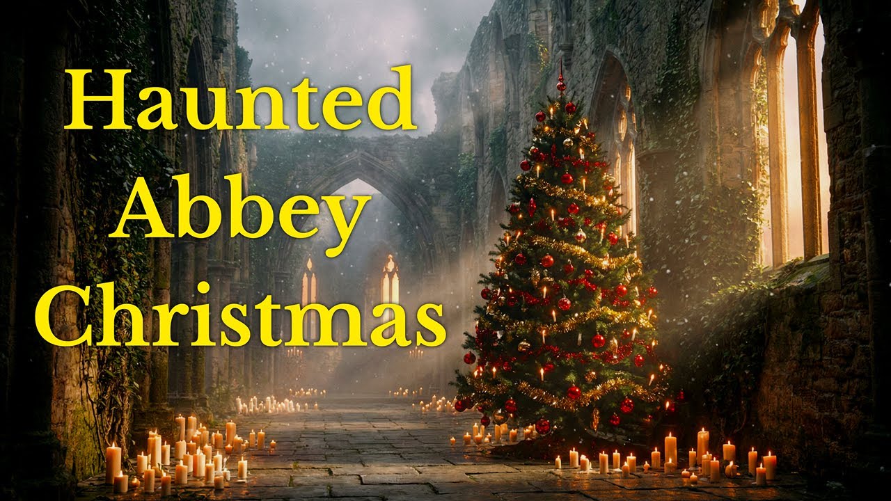 Echoes in the Ruins: A Haunted Abbey Christmas | Dark Academia Neoclassical Mix 🕯️🍂