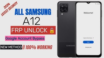 All Samsung A12 FRP Bypass || Remove Google Account || 2025 🔥 Solution || 💯 Working