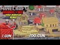 Minecraft'ın EN ISSIZ MANTAR Adasında 100 Gün Hayatta Kaldım!!