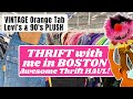 THRIFT with Me in BOSTON! Awesome Poshmark Thrift Haul Vintage Muppets Plush