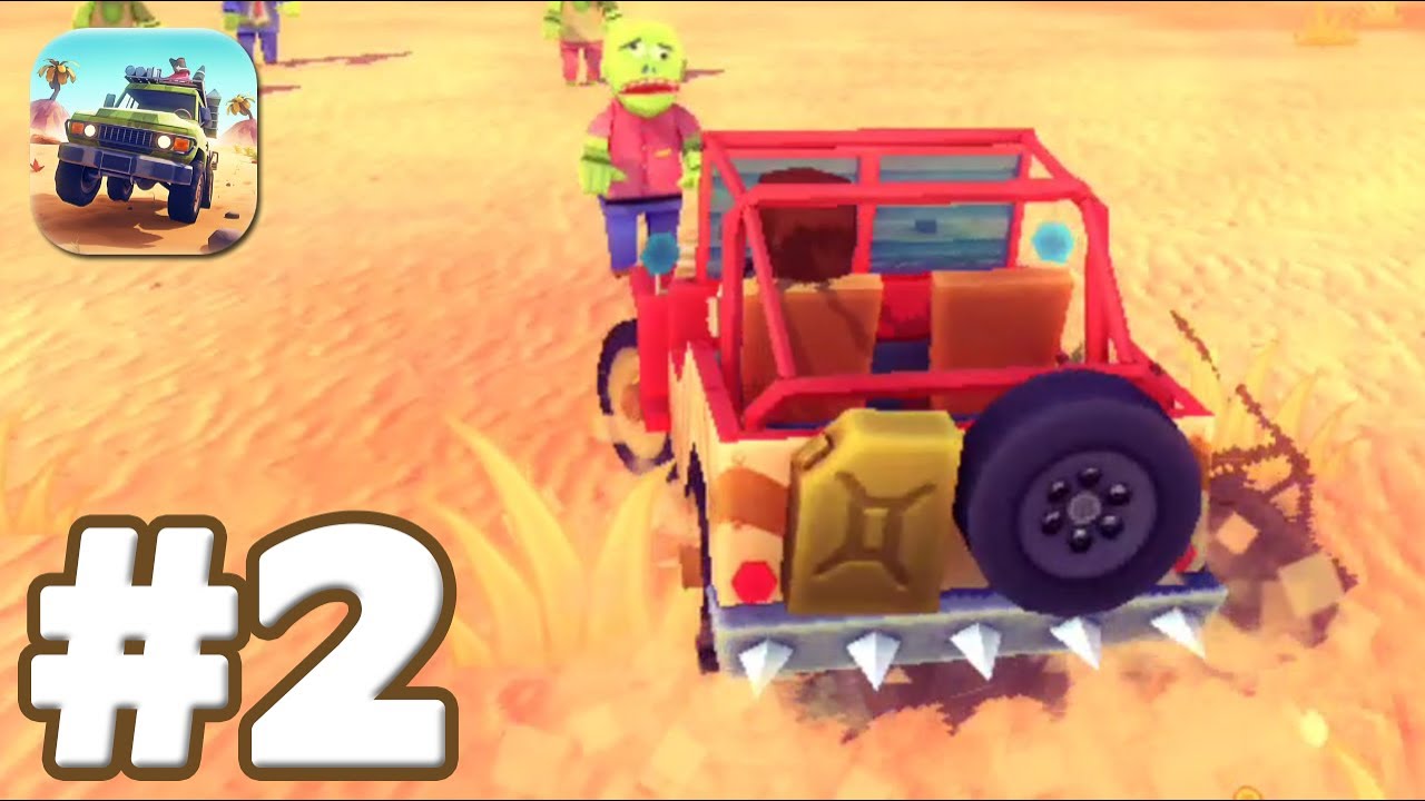 Zombie Offroad Safari Gameplay Playthrough Part 2 (Android, iOS