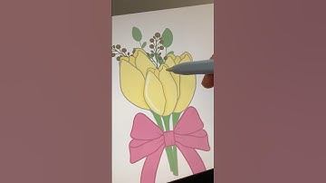 Procreate flower stamp - link in bio #procreate #procreateshorts #procreatedrawings #flowerdrawing