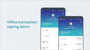 imToken offline transaction signing demo