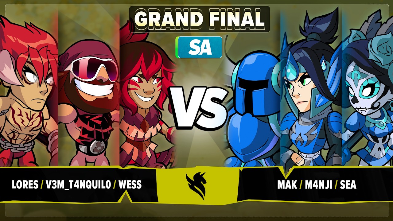 Wess & Lores & V3M_T4NQUIL0 vs MAK & M4nji & sea - Grand Final - Triples Championship 2026 - SA 3v3